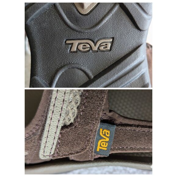 Teva Original Universal Sandals Brown Hook Loop Comfort Outdoor Size12 main image 6